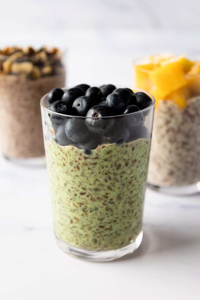 5Minute Flax Seed Pudding (3 Variations + Video) The Fruity Jem