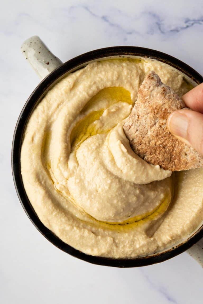 5Minute Hummus Without Garlic (+ VIDEO) The Fruity Jem