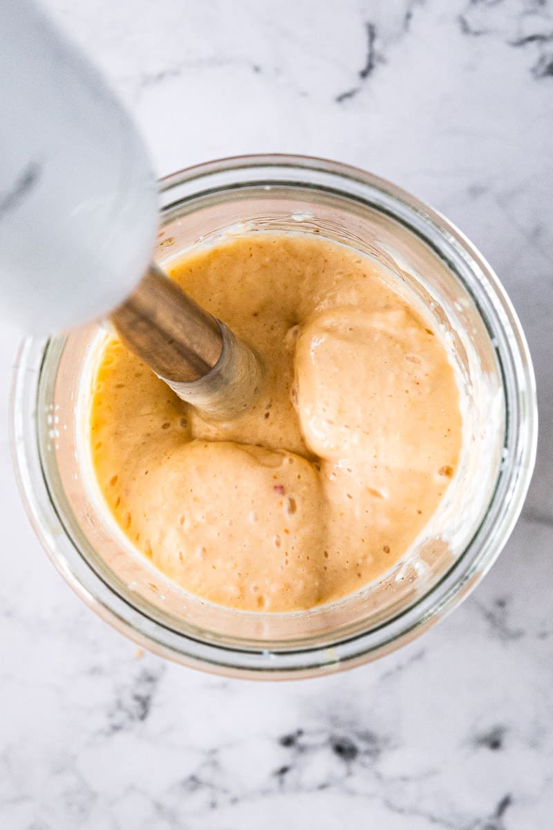 The EASIEST 5Minute Kimchi Aioli (StepbyStep) The Fruity Jem