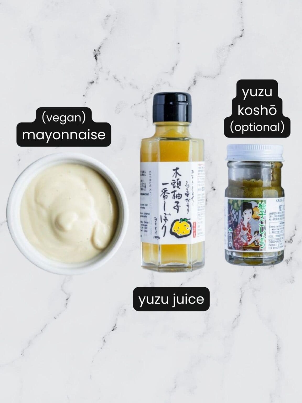 Creamy Yuzu Aioli (Yuzu Mayo Sauce, with or without Kosho) The Fruity Jem