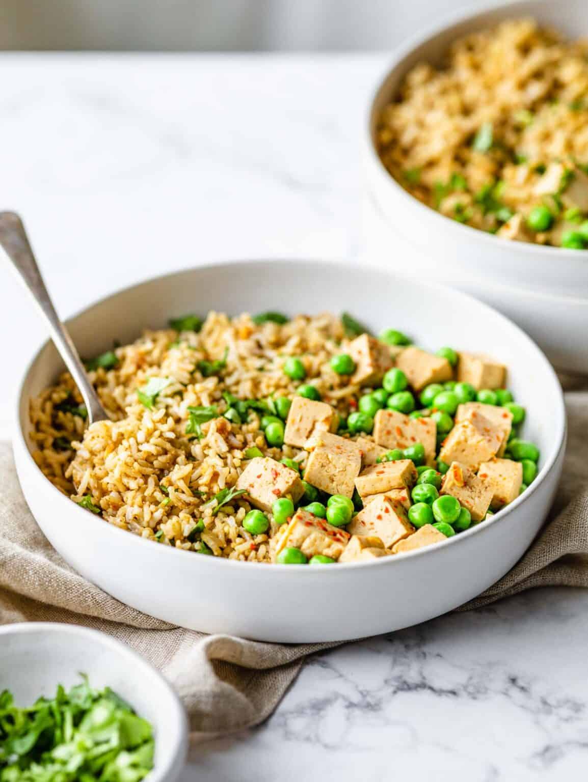 3Ingredient Peanut Butter Rice (Peanut Sauce Rice, Stepbystep) The