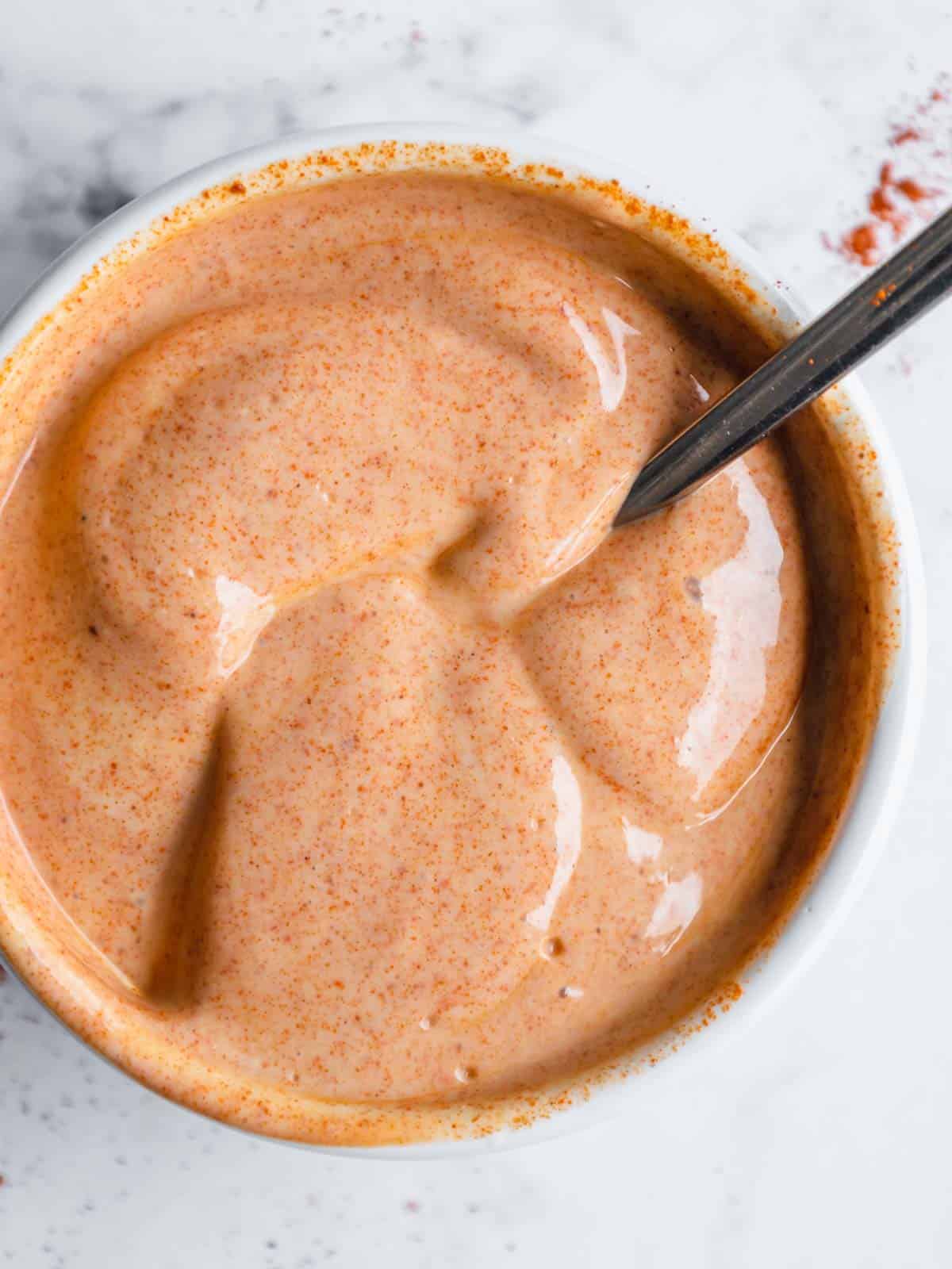3-Minute Smoked Paprika Aioli (Mayo Dipping Sauce) | The Fruity Jem