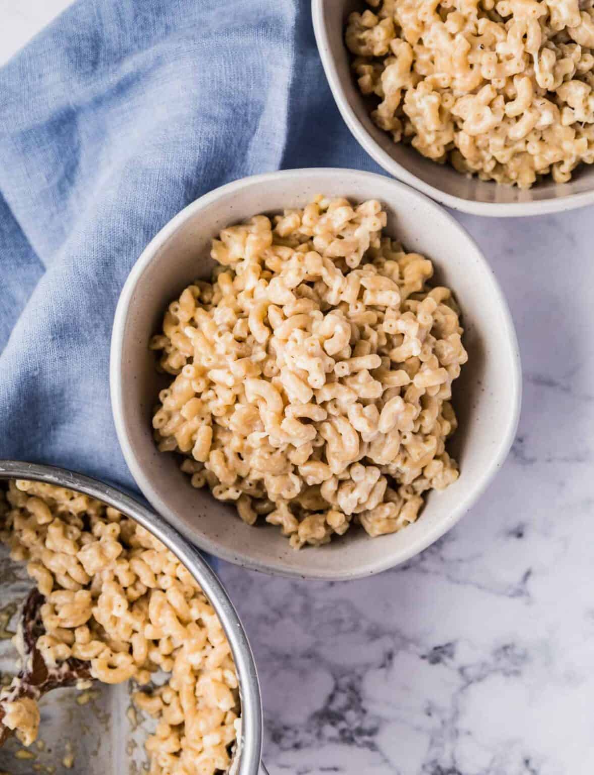 3Ingredient Almond Milk Mac and Cheese (Lactosefree, Vegan) The